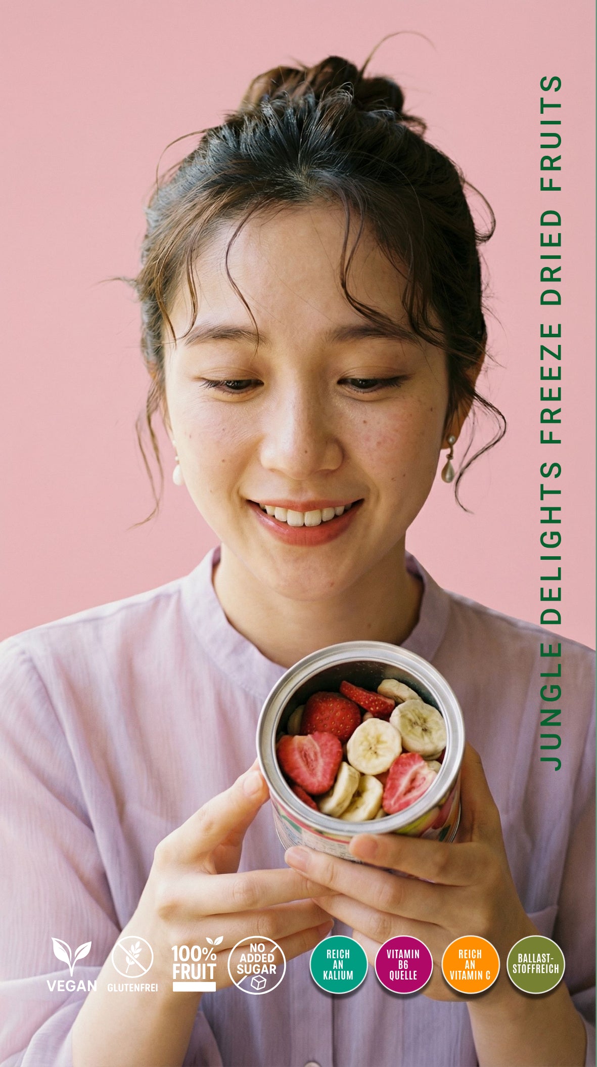 
                  
                    Jungle Delights - Freeze dried Strawberry & Banana Mix
                  
                